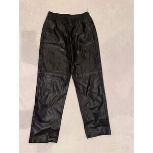 MNG leather pants size XS women’s black